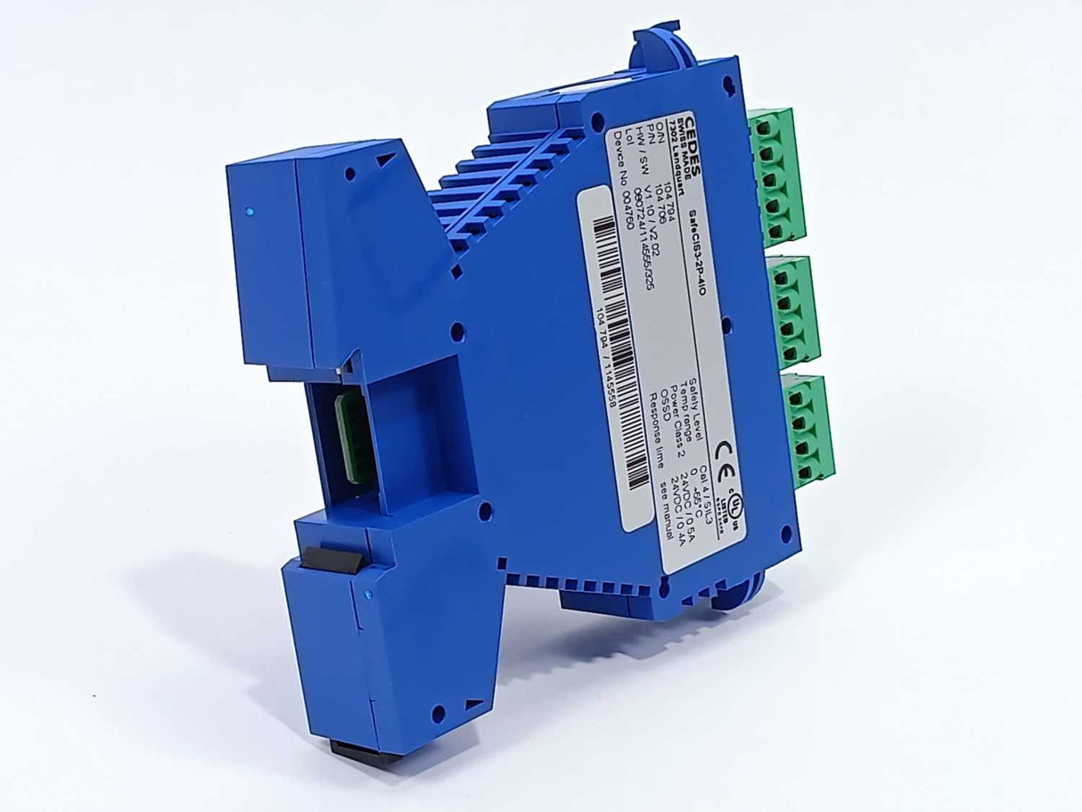 Cedes 104706 SafeCIS3-2P-4IO Safety Controller