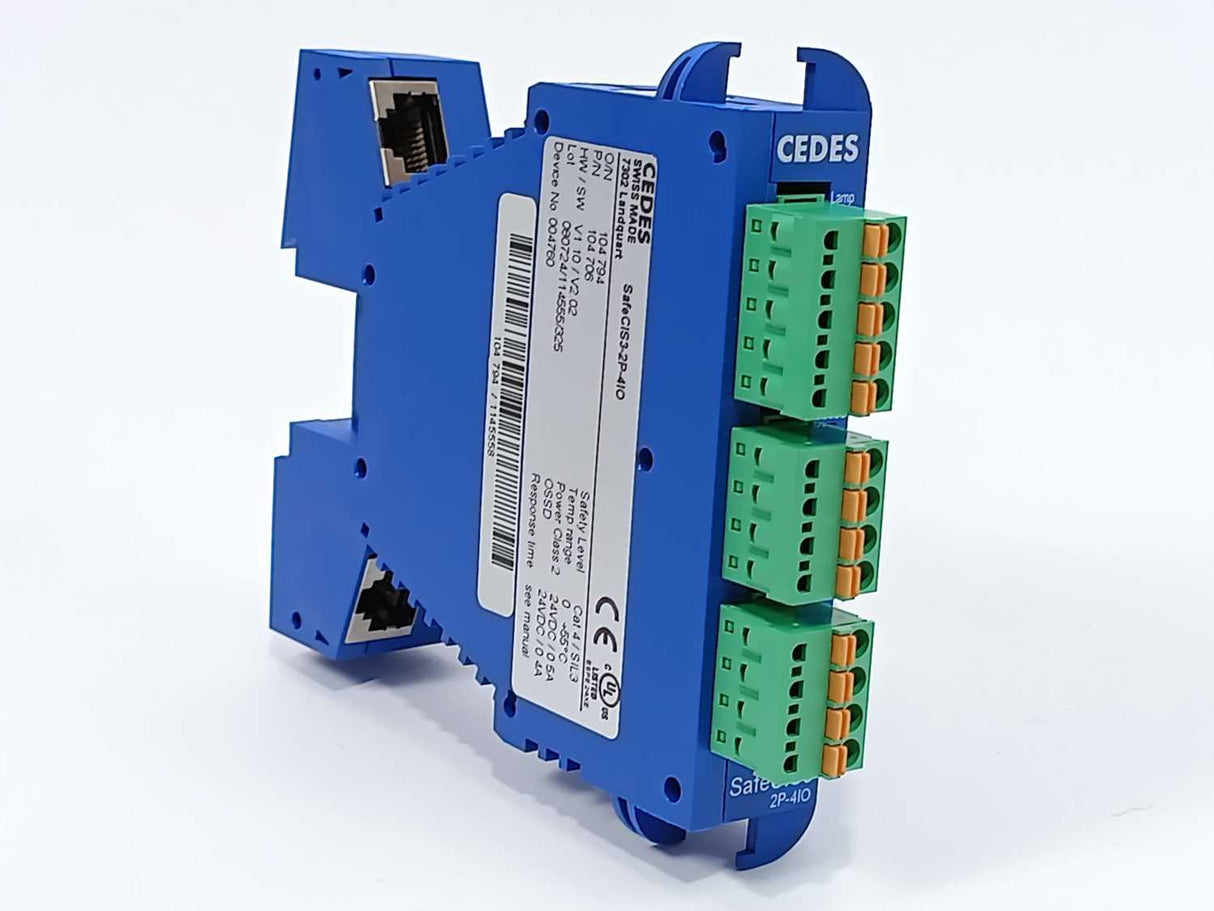 Cedes 104706 SafeCIS3-2P-4IO Safety Controller