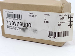 BANNER 38511 T18VP6URQ 0735A Ultrasonic Sensor