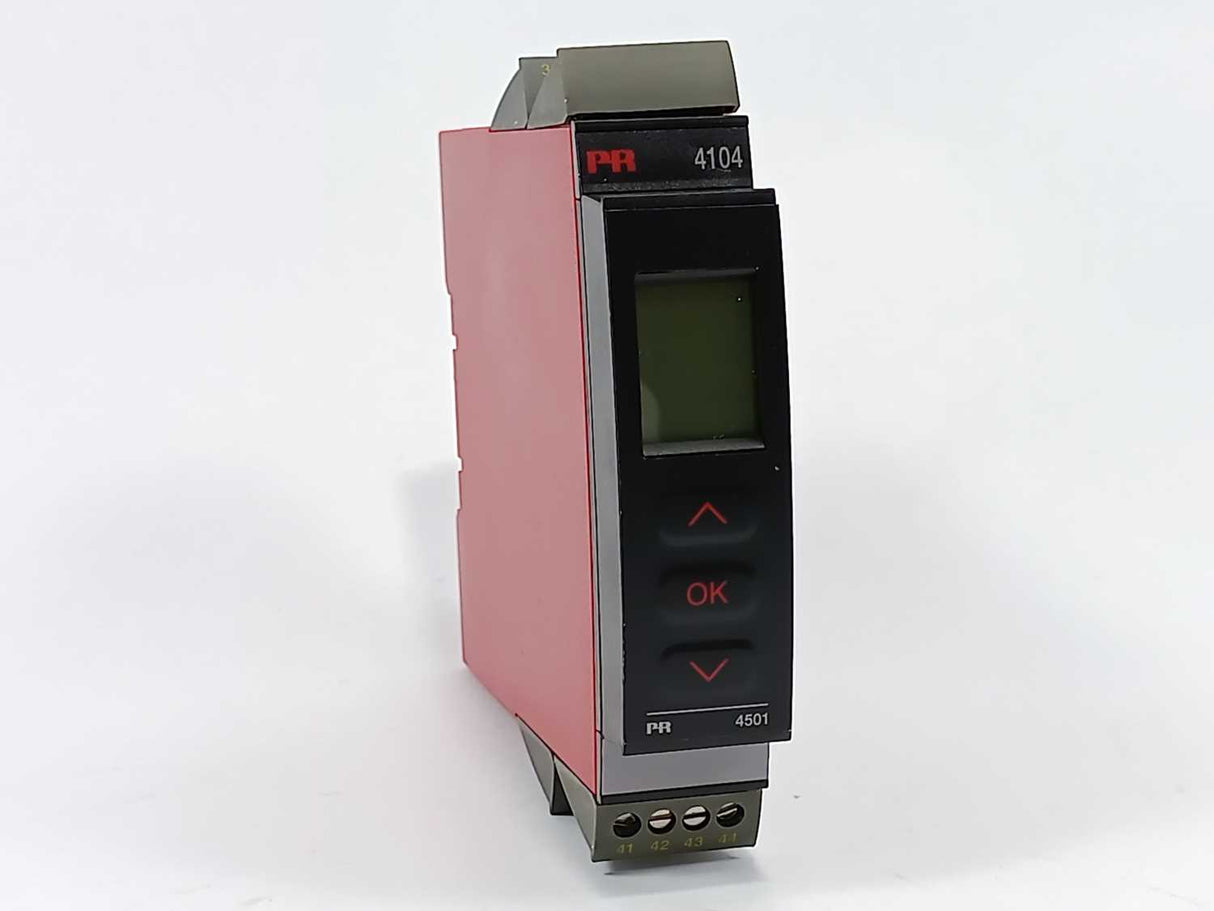 PR Electronics 4104 Universal uni-/bipolar signal transmitter w/ 4501 Display
