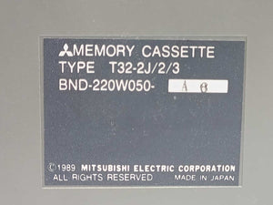 Mitsubishi T32-2J/2/3 BND-220W050-A6 Memory Cassette