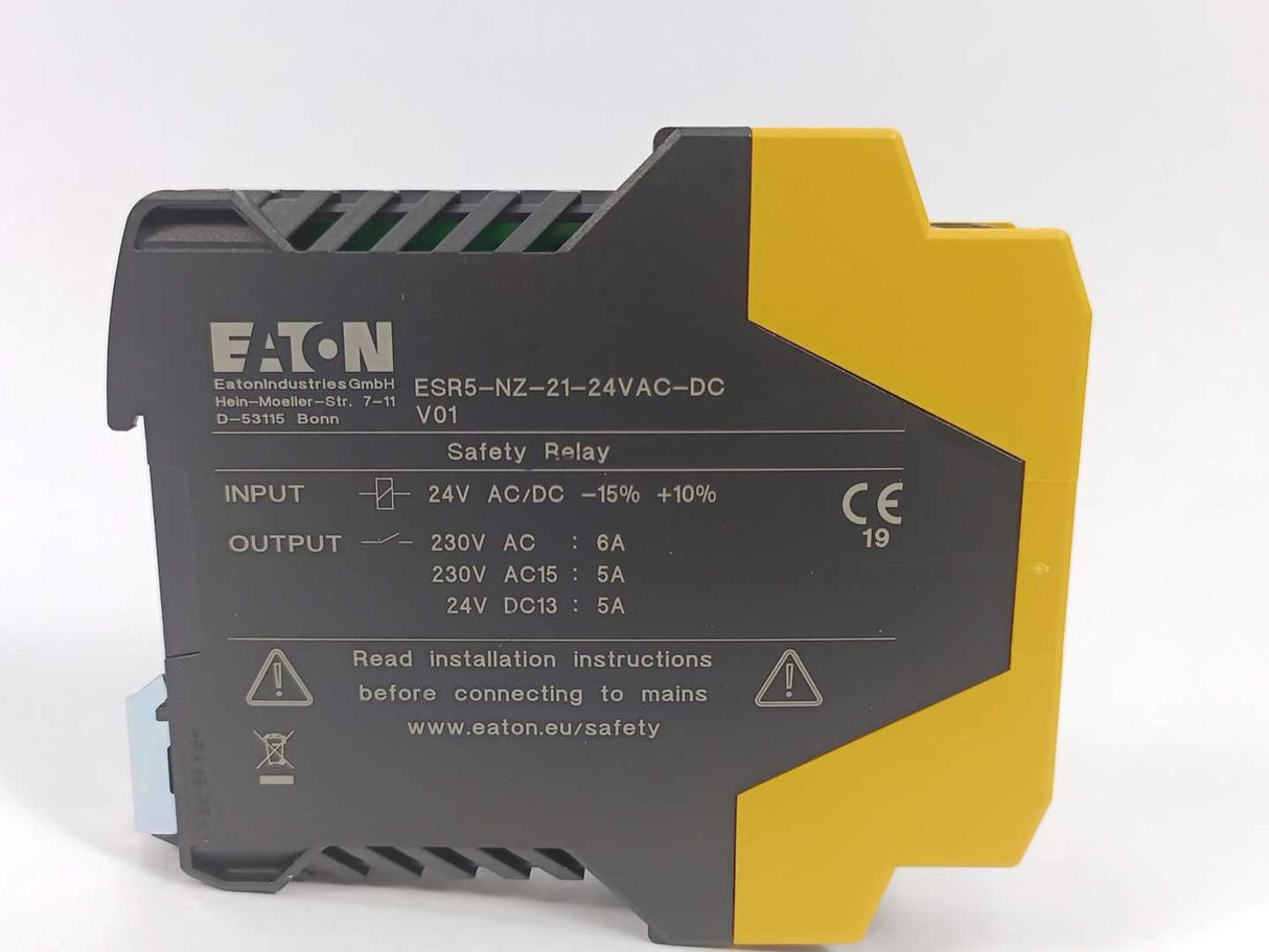 Eaton 118703 ESR5-NZ-21-24VAC-DC Safety relay
