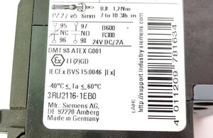 Siemens 3RU2116-1EB0 Overload relay 2.8-4A
