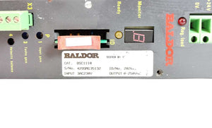 BALDOR BSC1110 AC Servo Drive. Refurbished