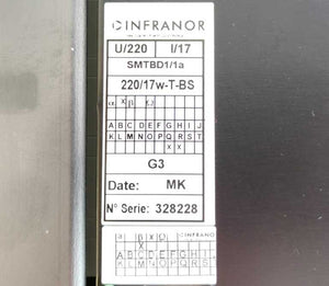Infranor SMT-BD1/1a-220/17w-T-BS  Drive w/ SMTBM20A Base SMTBD1/1a 220/17w-T-BS