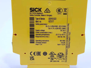 SICK 1072177 UE410-GU3 Safety Controller Flexi Classic