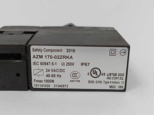 Schmersal 101141020 AZM 170-02ZRKA , SAFETY INTERLOC SWITCH
