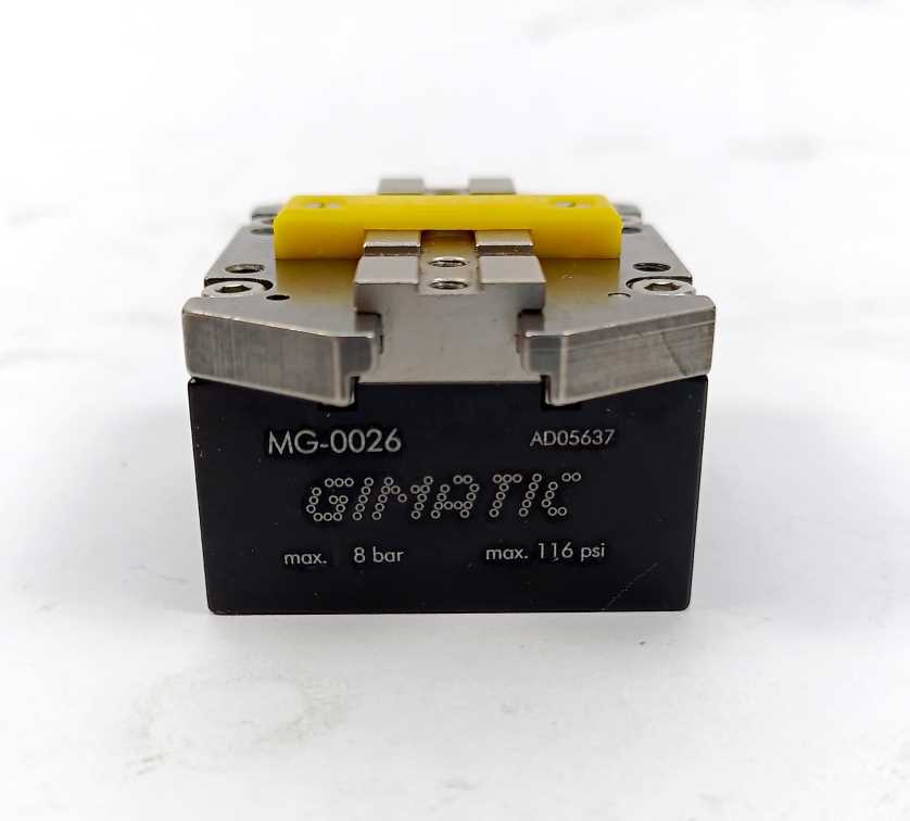 GIMATIC MG-0026 Parallel self-centring pneumatic gripper 2/8 bar