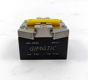 GIMATIC MG-0026 Parallel self-centring pneumatic gripper 2/8 bar