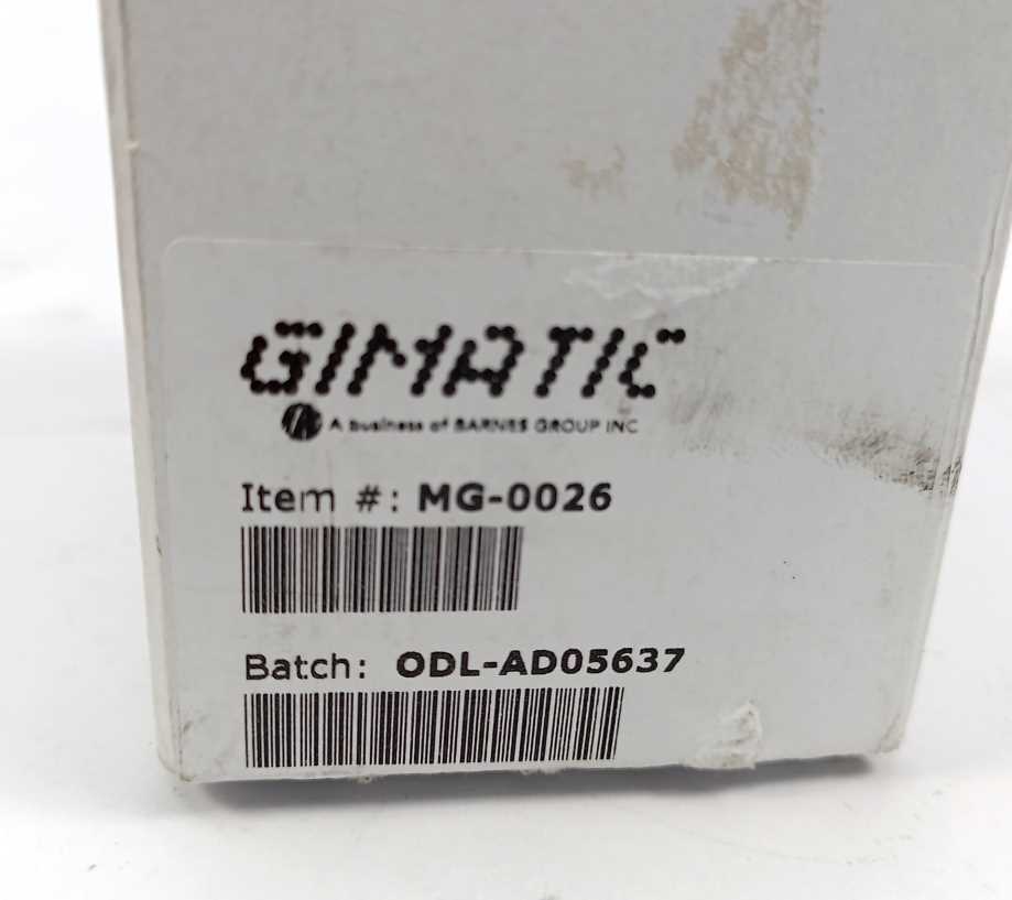 GIMATIC MG-0026 Parallel self-centring pneumatic gripper 2/8 bar