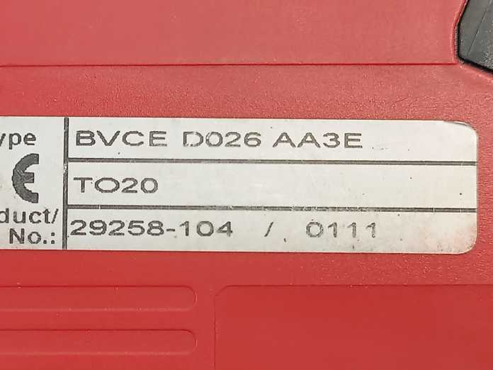 Thiim 29258-104 BVCE D026 AA3E TO20 Battery Voltage Control Relay