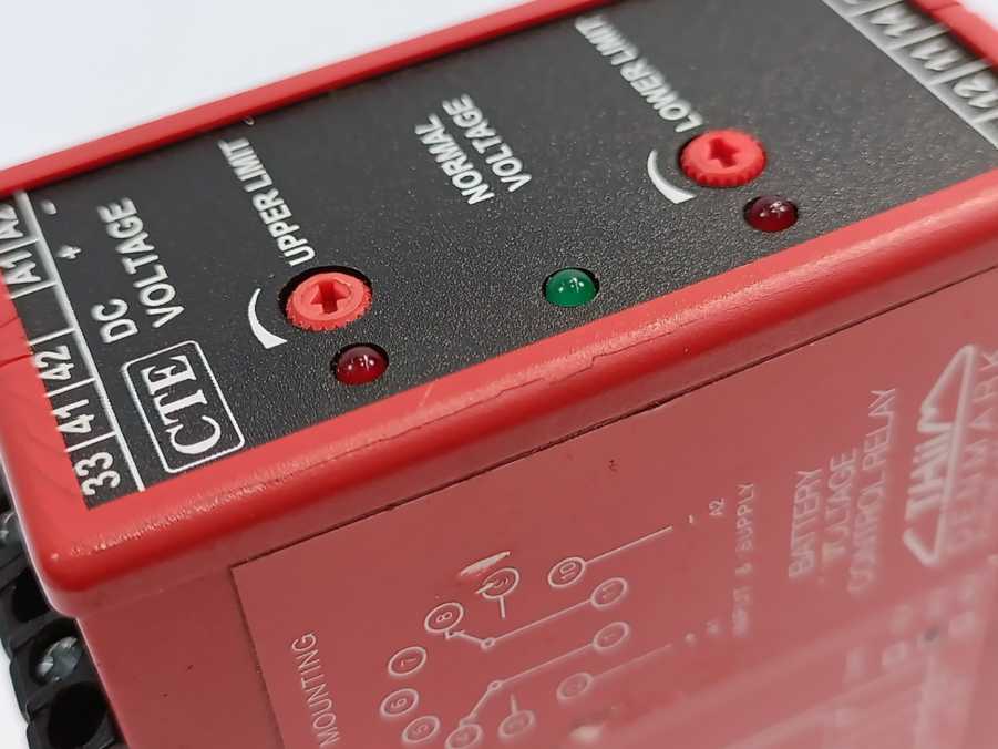 Thiim 29258-104 BVCE D026 AA3E TO20 Battery Voltage Control Relay