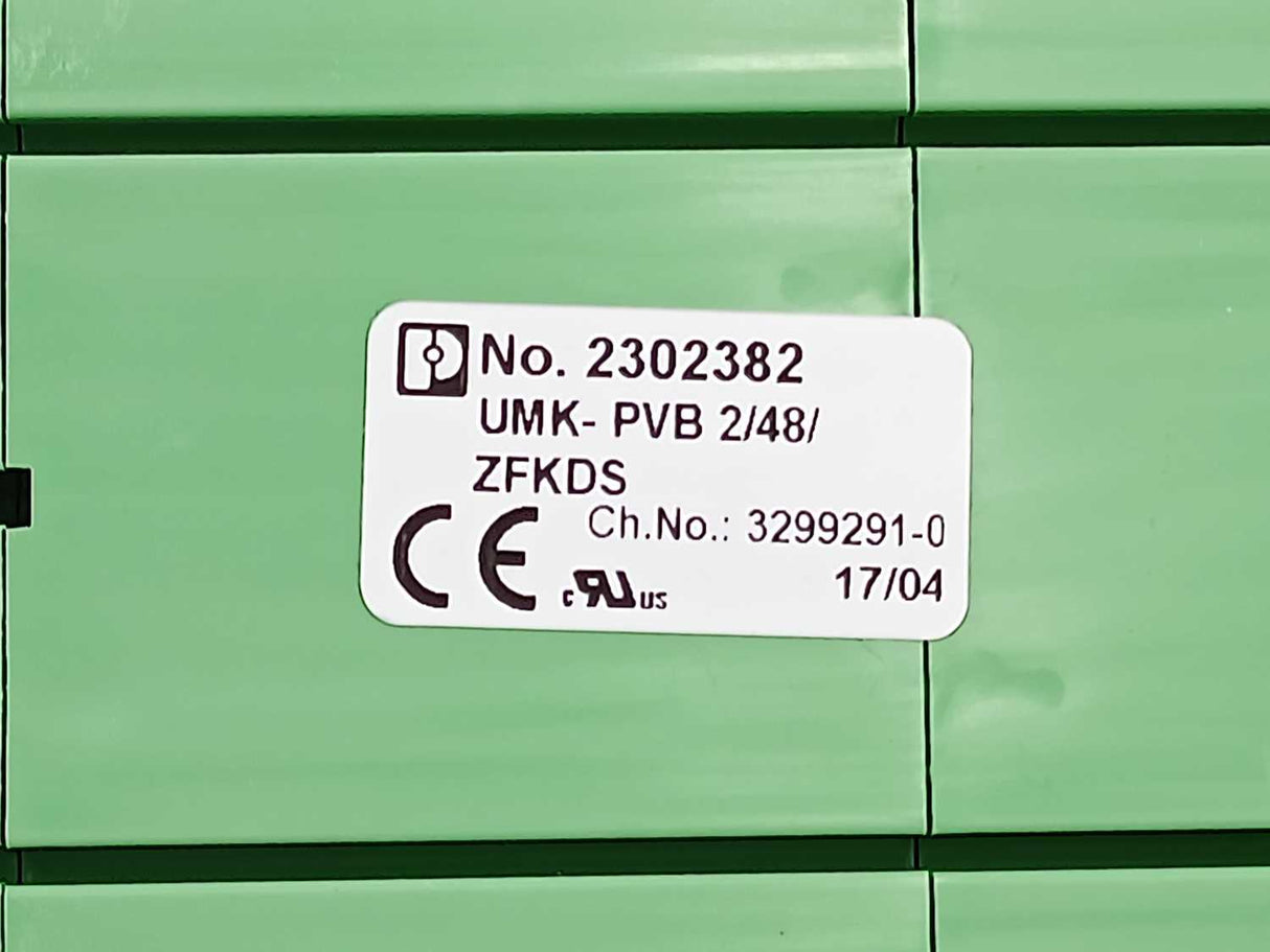 Phoenix Contact 2302382 UMK- PVB 2/48/ZFKDS - Potential Distributors