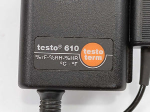 Testo Term 610 Testo Term Thermohygrometer
