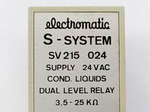 Electromatic SV215024 Dual Level Relay