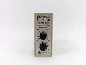 Electromatic SC 185 024 S-system recycler. OFF 0,5-10min., ON 0,8-18s.