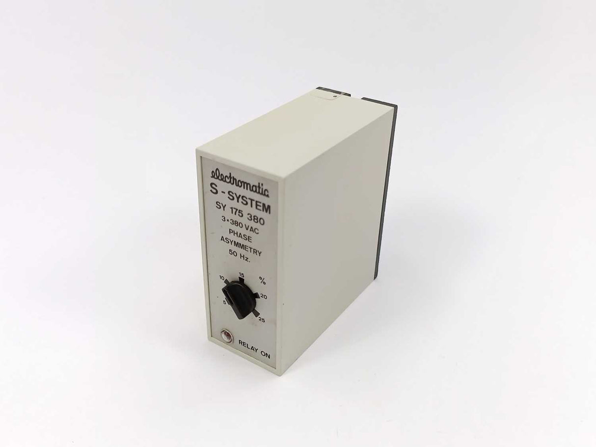 Electromatic SY 175 380 S-System 3x380VAC Phase Assymetry 50 Hz 5-25%