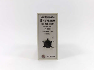 Electromatic SY 175 380 S-System 3x380VAC Phase Assymetry 50 Hz 5-25%