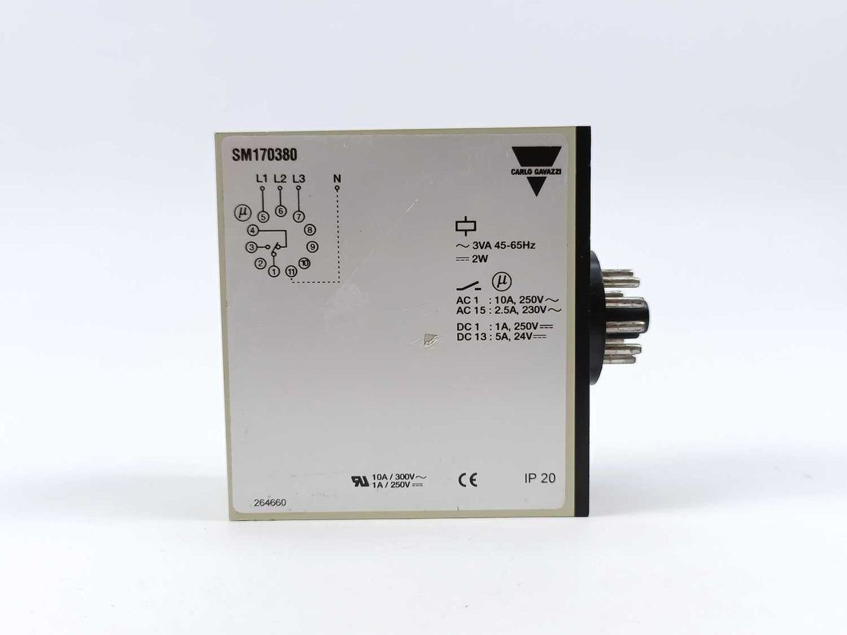 Carlo Gavazzi SM 170 380 3-Phase Sequence Voltage Relay