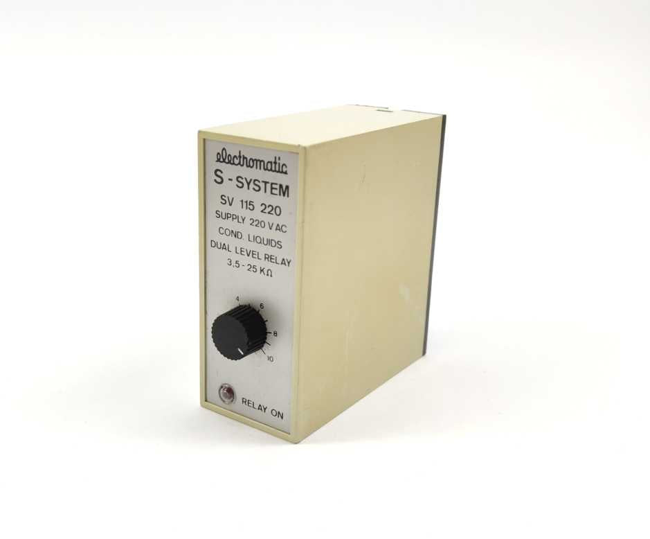 Electromatic SV 115 220 Cond. Liquids Dual Level Relay 3,5-25KΩ