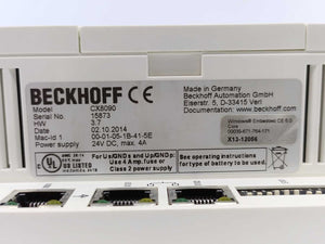Beckhoff CX8090 DIN rail Industrial PC