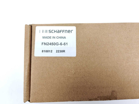 SCHAFFNER FN2450G-6-61 Single Phase Filter 250VAC 6A