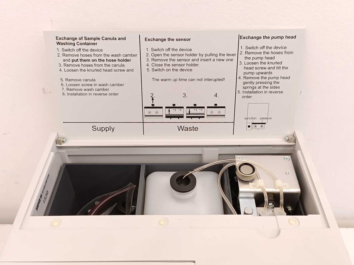 Dr Muller Geratebau Super GL Ambulance Blood Analyzer, DPU-414 thermal printer