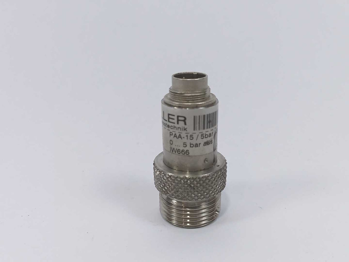 Keller PAA-15-5 Flush Diaphragm Pressure Transducer, 0-5 bar