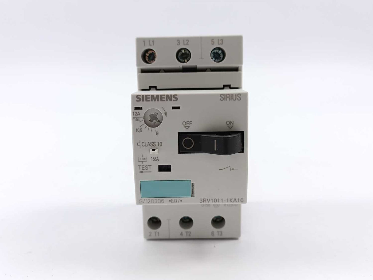 Siemens 3RV1011-1KA10 Sirius Circuit breaker