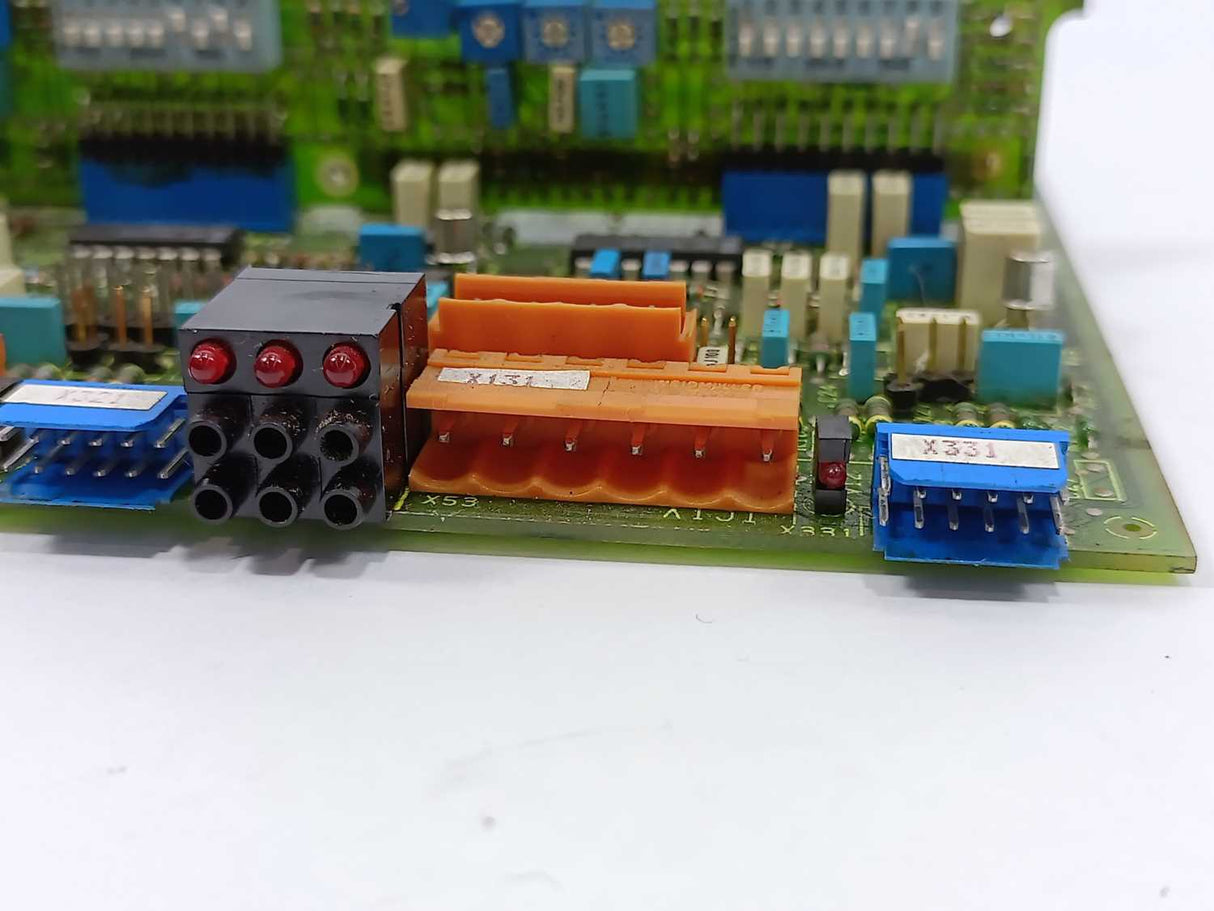 Siemens 6SC6100-0NA21 SIMODRIVE 610 AC-FDD APCB w/6SC6100-0SA21