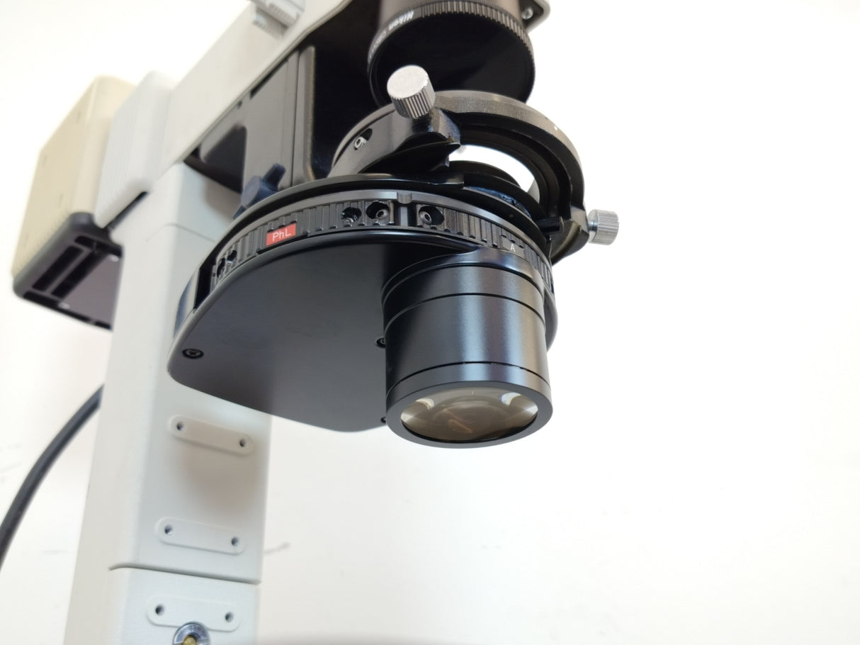 Nikon Eclipse TE200 Microscope HB-10104AF Plan Fluer/40X/10X/20X