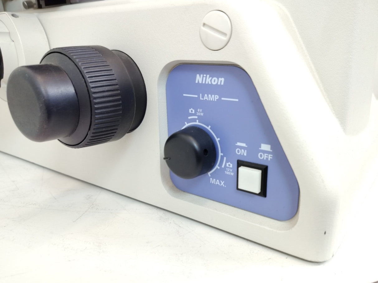 Nikon Eclipse TE200 Microscope HB-10104AF Plan Fluer/40X/10X/20X