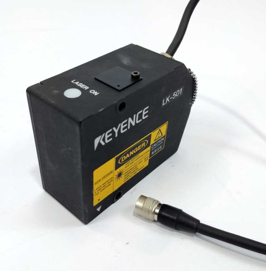 KEYENCE CORP LK-501 Sensor Head, Small Spot
