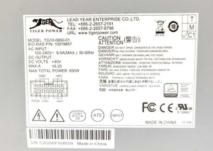 Tiger Power TG10-0650-01 Bio-Rad C1000 CFX96 Power Supply 650W