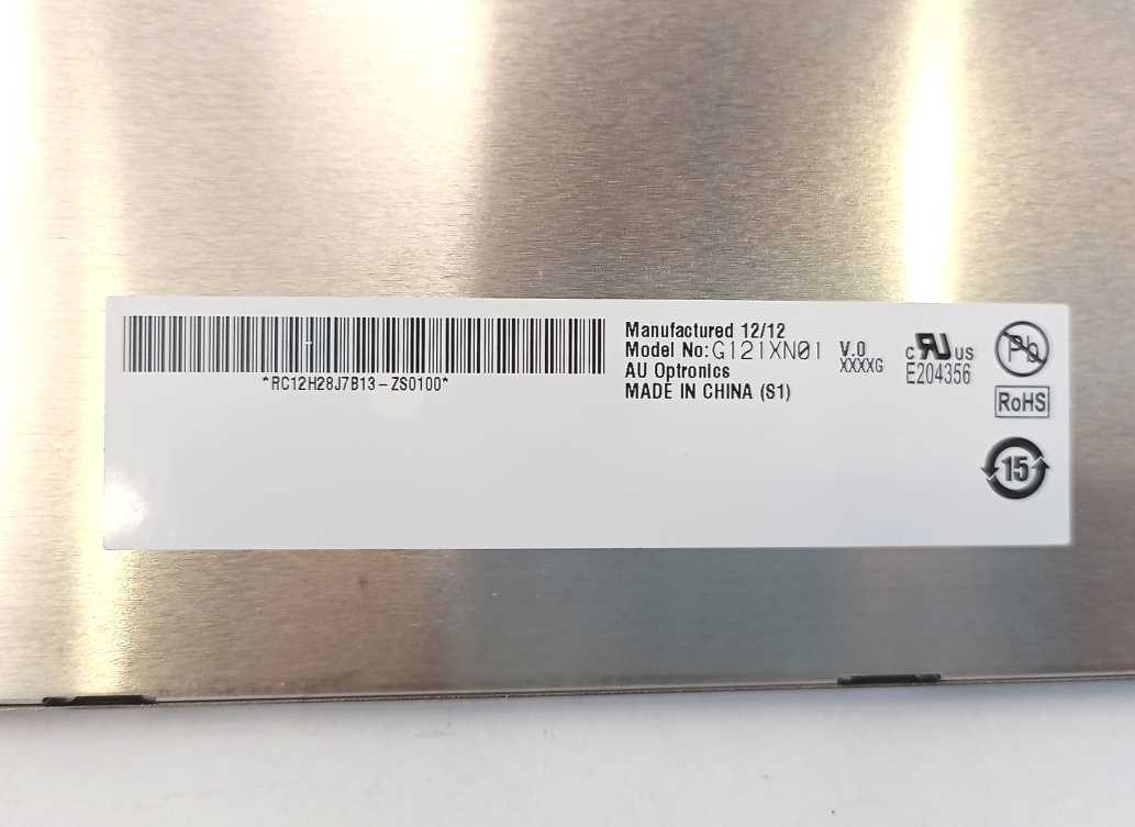 AU Optronics G121XN01 V.0 TFT Display