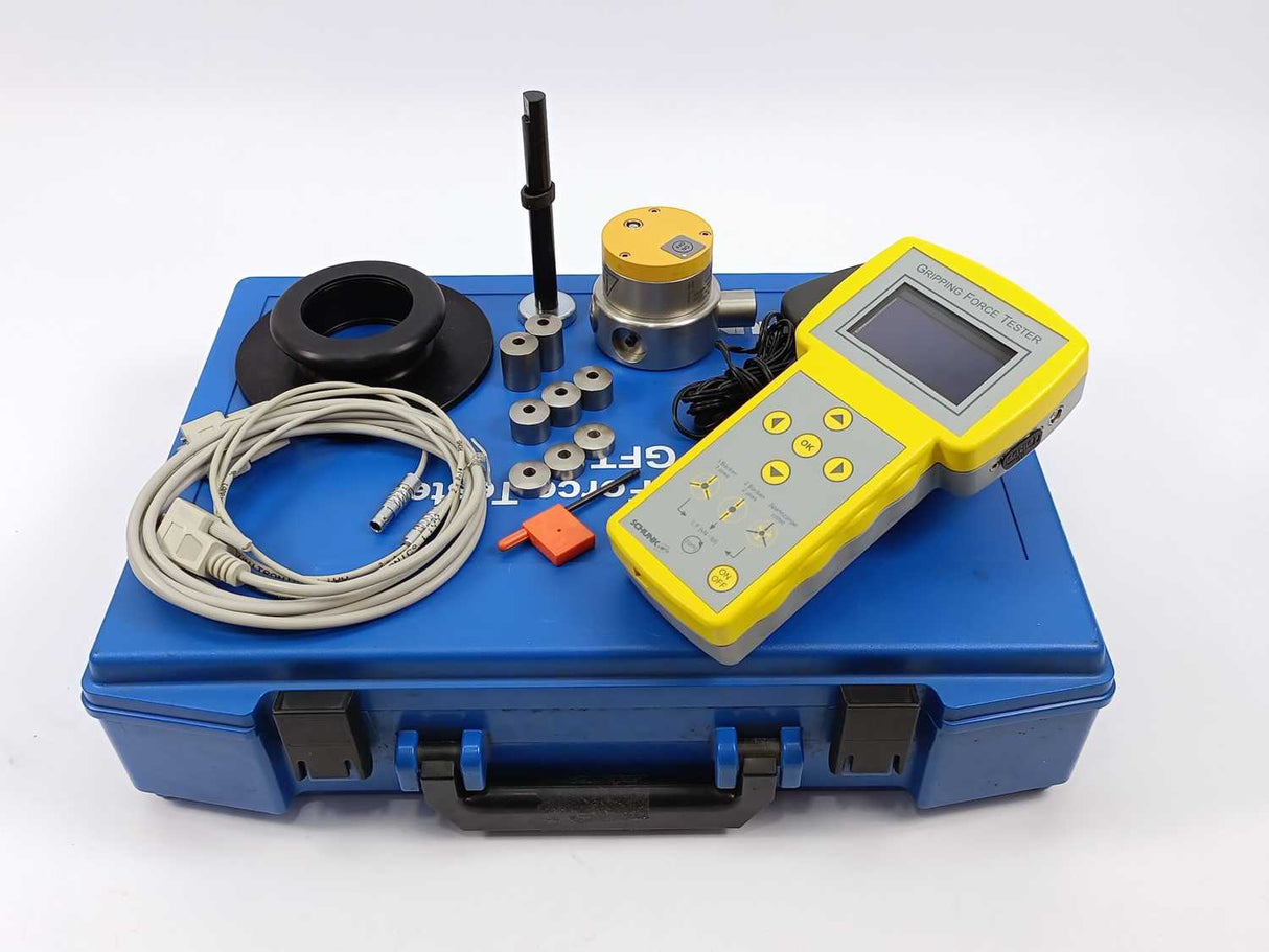 Schunk Gripping Force Tester GFT Kit, Display unit, Measuring Head M3 max 90kN