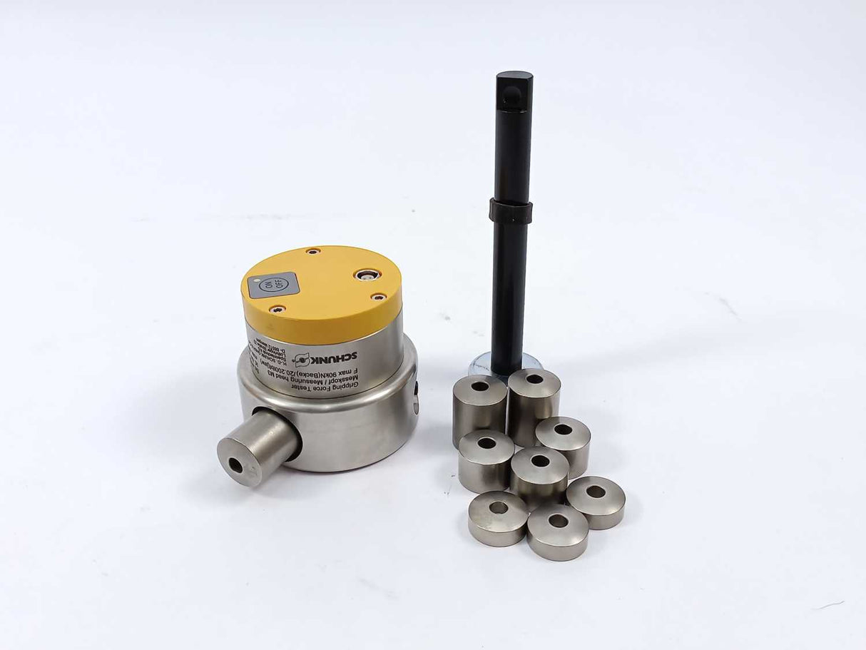 Schunk Gripping Force Tester GFT Kit, Display unit, Measuring Head M3 max 90kN