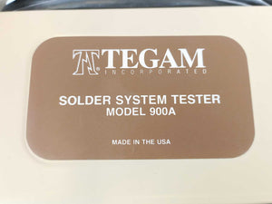TEGAM 900A Solder System Tester