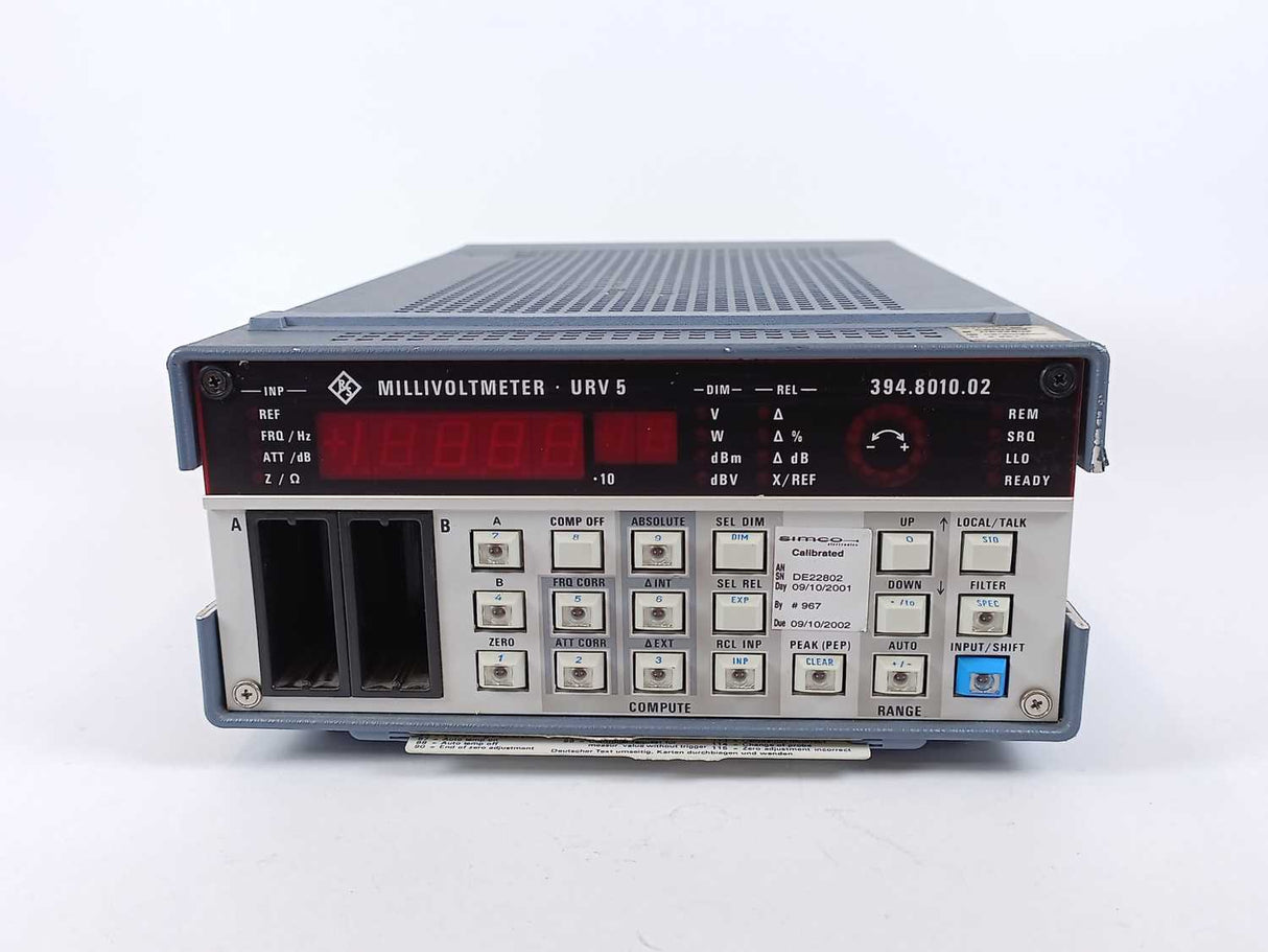 Rohde & Schwarz URV 5 Millivoltmeter