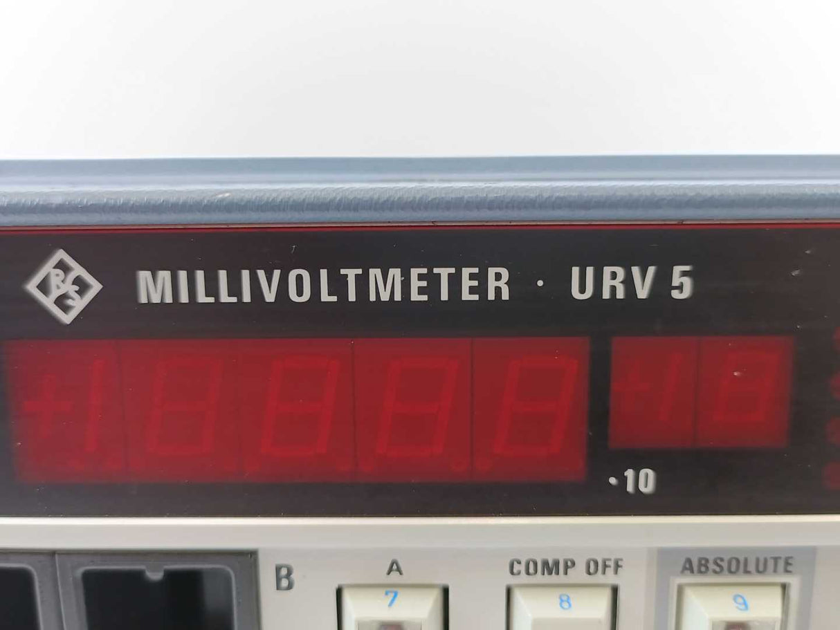 Rohde & Schwarz URV 5 Millivoltmeter