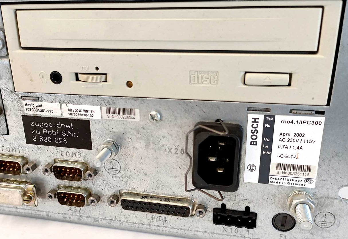 Bosch rho4.1/IPC300 Industrial Basic Unit PC controller
