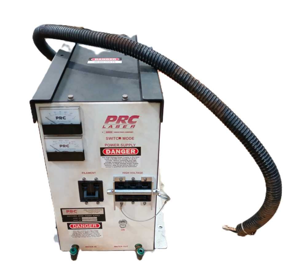 PRC LASER D8946005 Switching Mode Power Supply 20kV rev-5
