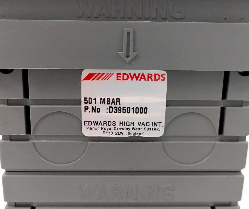 Edwards D39501000 501 MBAR Pirani Pressure Reader