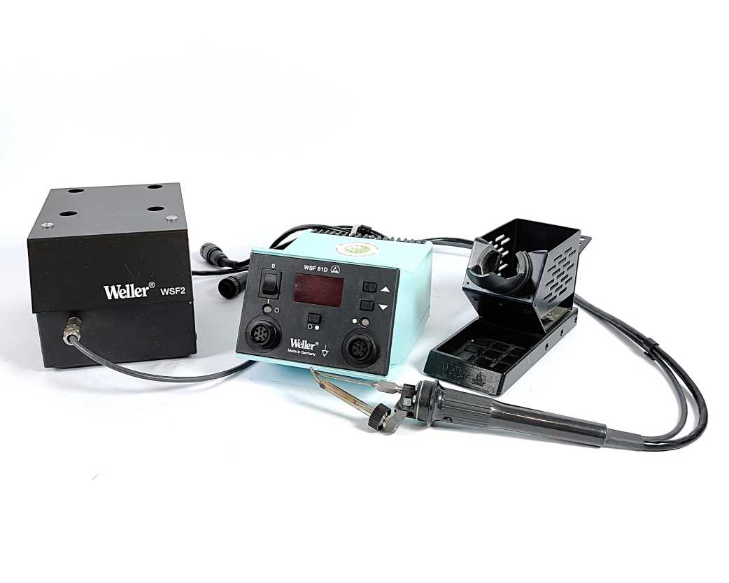 Weller WSF 81D Soldering station with automatic tin feeder 95W
