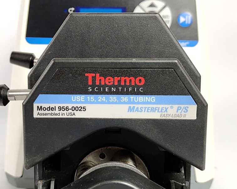 Cole Parmer MasterFlex L/S 7528-20 Peristaltic Pump w/ 2pcs 956-0025 Head