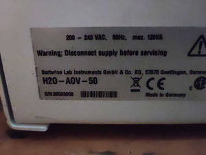 SARTORIUS H2O-II‑2‑UV‑T Comfort II Ultrapure Water w/ H2OPRO-ADM1 H2O-AOV-50