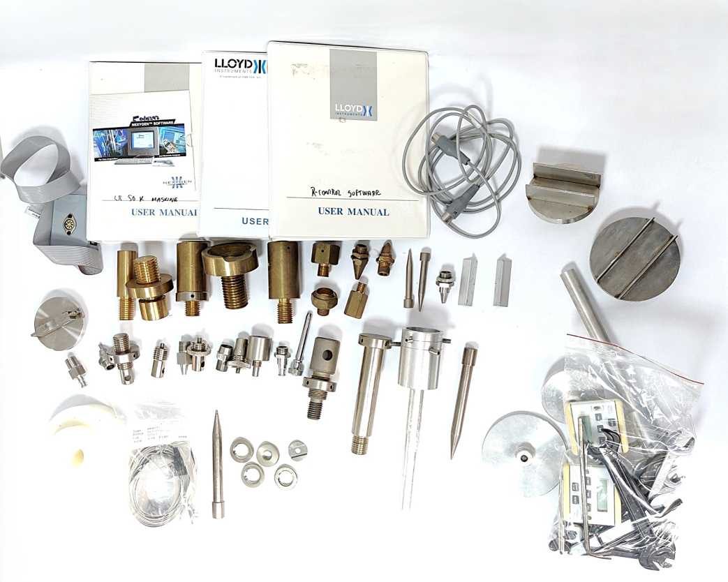 LLOYD INSTRUMENTS LR50K Tension/Compression test frame 50kN, w/ Loadcells