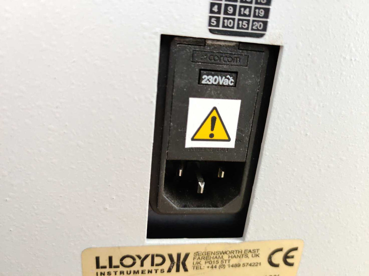 LLOYD INSTRUMENTS LR50K Tension/Compression test frame 50kN, w/ Loadcells