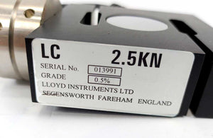 LLOYD INSTRUMENTS LC 2.5KN GRADE 0.5% Load cell, used
