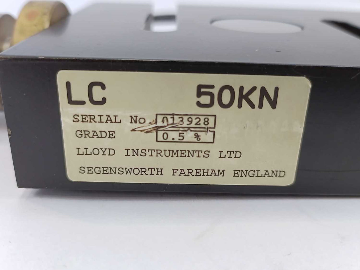 LLOYD INSTRUMENTS LC 50KN GRADE 0.5% Load cell, used